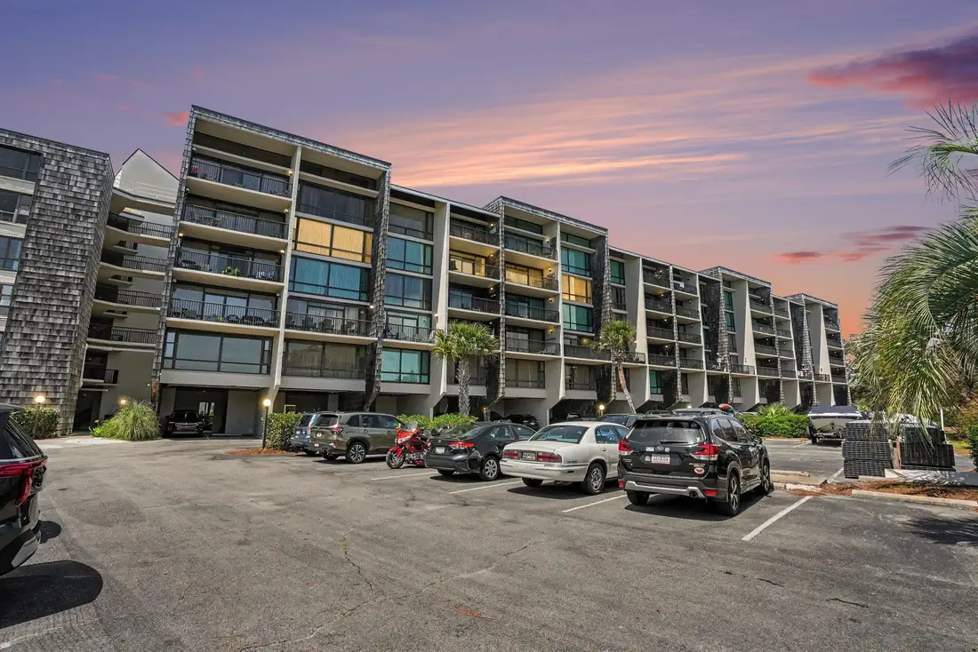 Litchfield Retreat condominium exterior at sunset