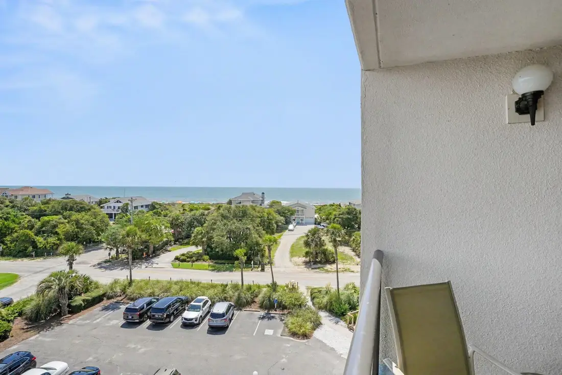 Coastal view from Litchfield Retreat toward the Atlantic Ocean